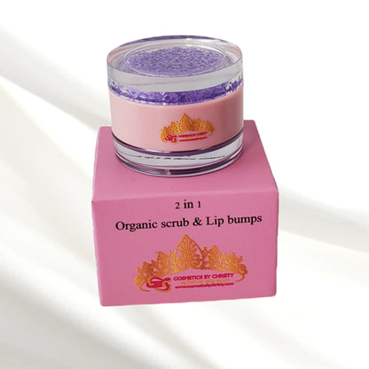 GRAPE FLAVOR LIP SCRUB & BALM