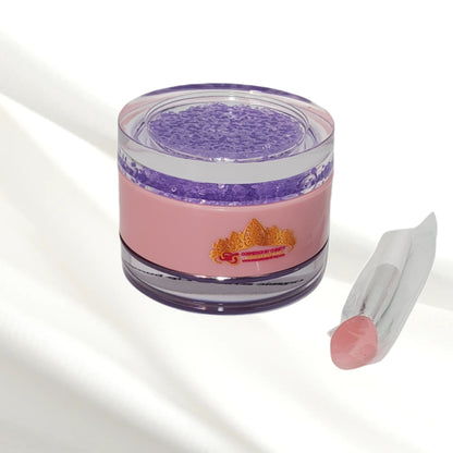 GRAPE FLAVOR LIP SCRUB & BALM